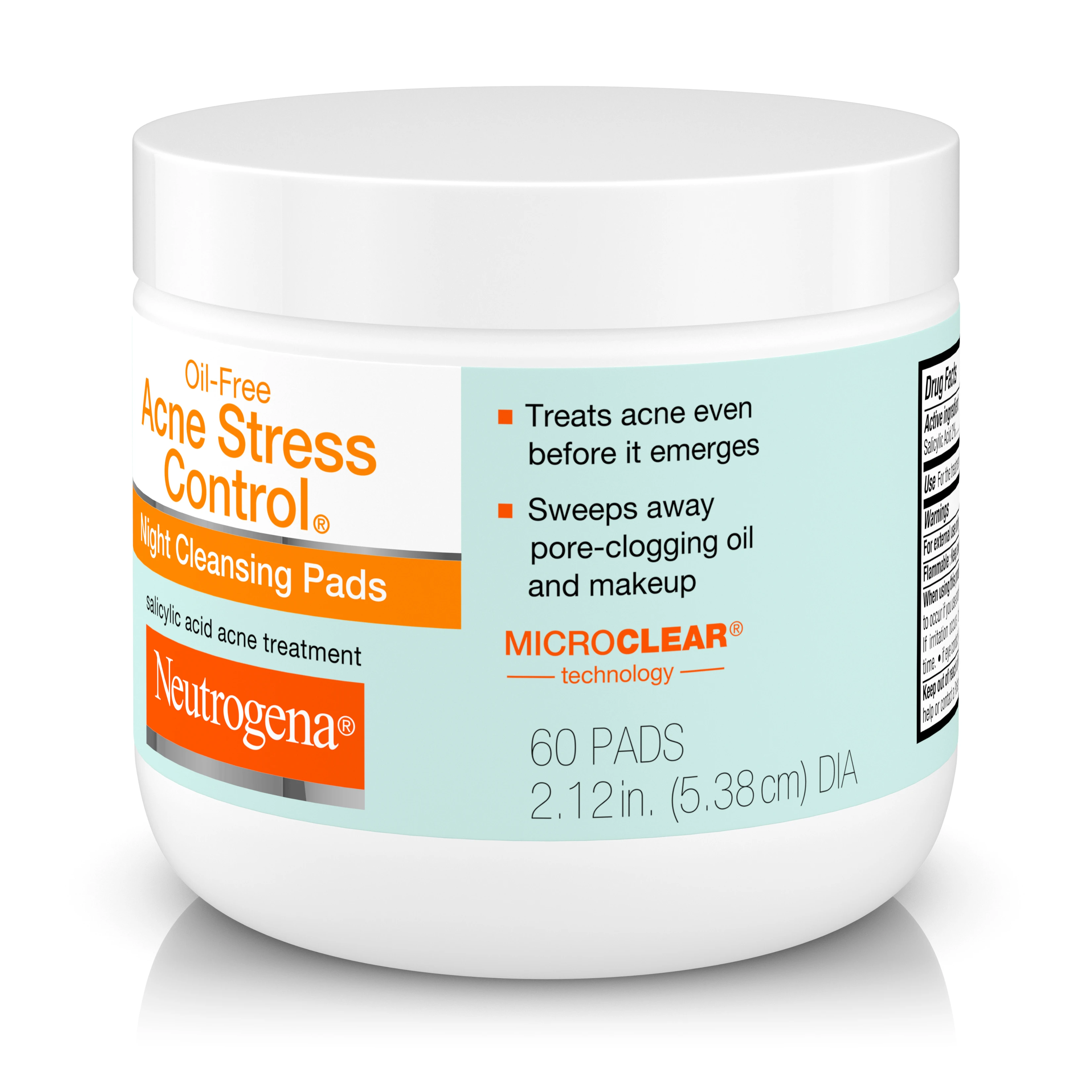 Oil-Free Acne Stress Control&reg; Night Cleansing Pads