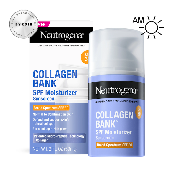 Neutrogena Collagen Bank™ SPF Moisturizer Broad Spectrum SPF 30, 2 fl. oz.