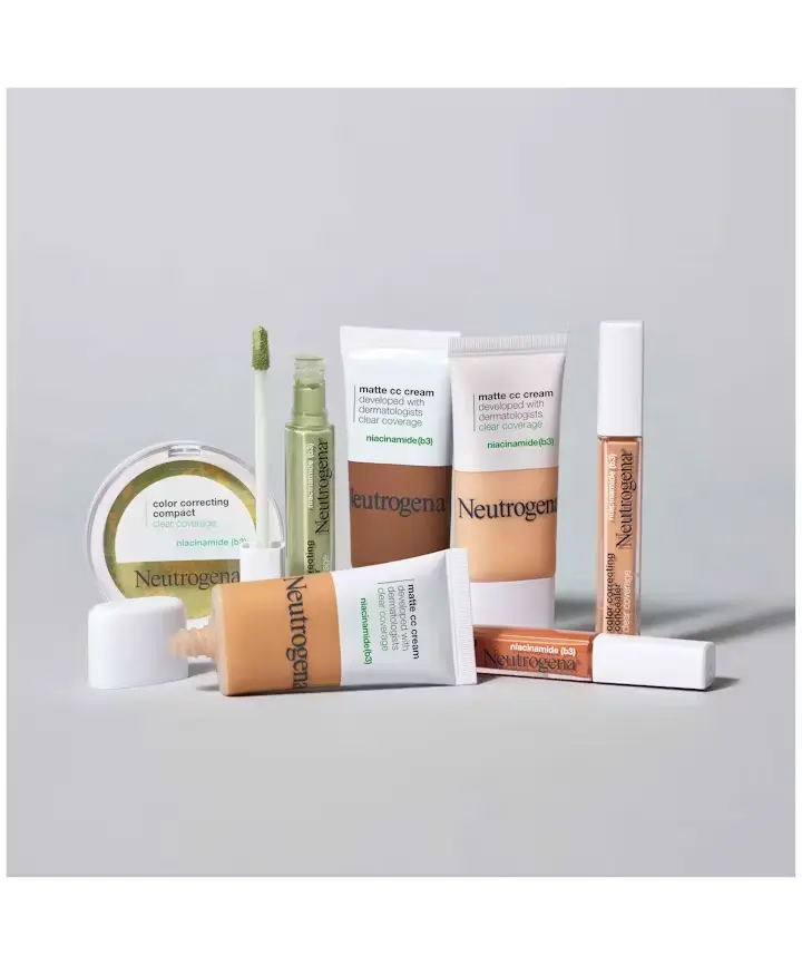 Neutrogena® Clear Coverage Flawless Matte CC Cream collection of products