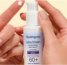 Ultra Sheer Moisturizing Face Serum SPF 60+