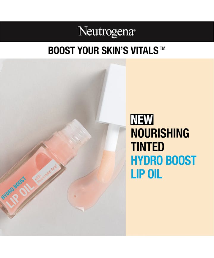 Neutrogena® Hydro Boost Lip Oil, Light Pink