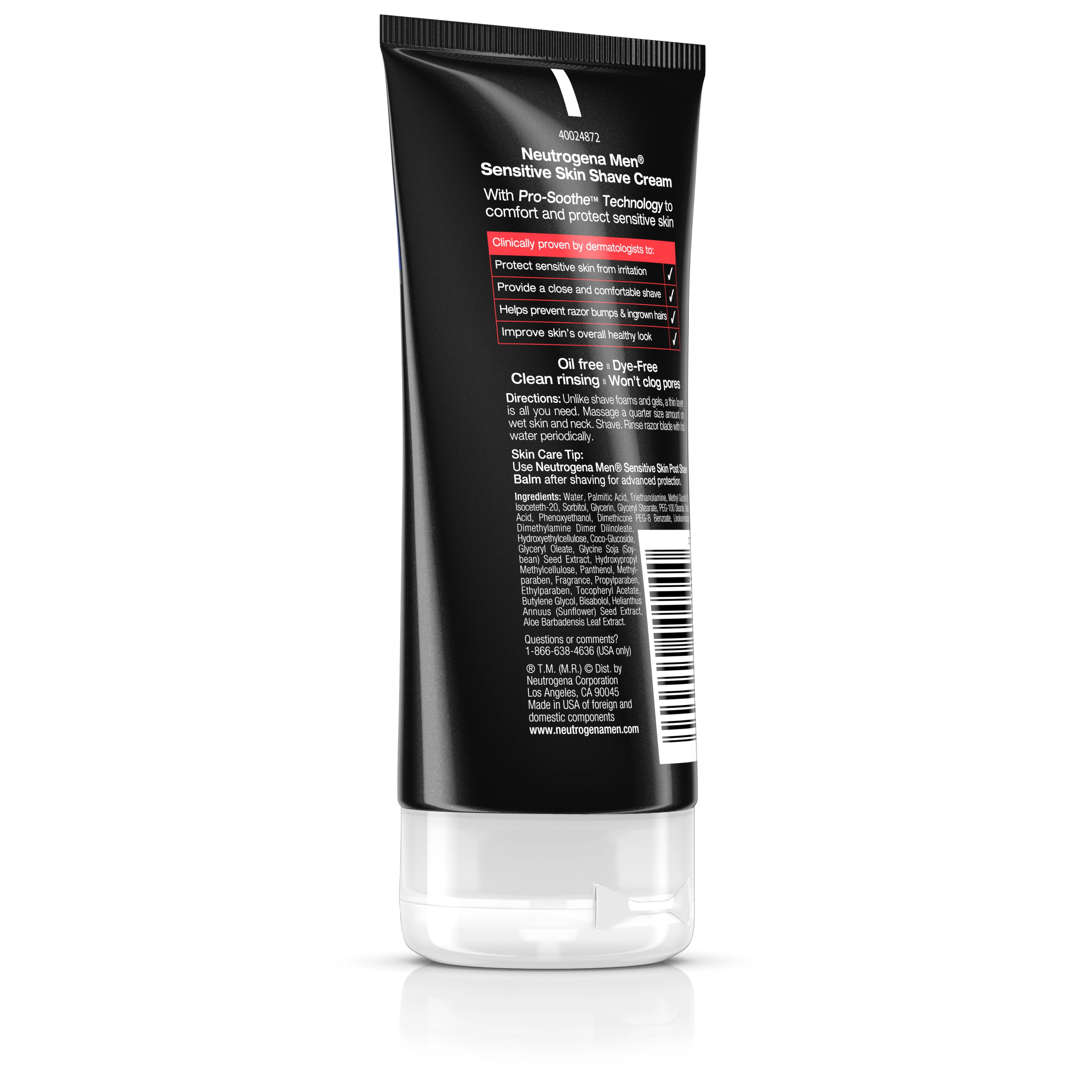 Neutrogena&reg; Men Sensitive Skin Shave Cream