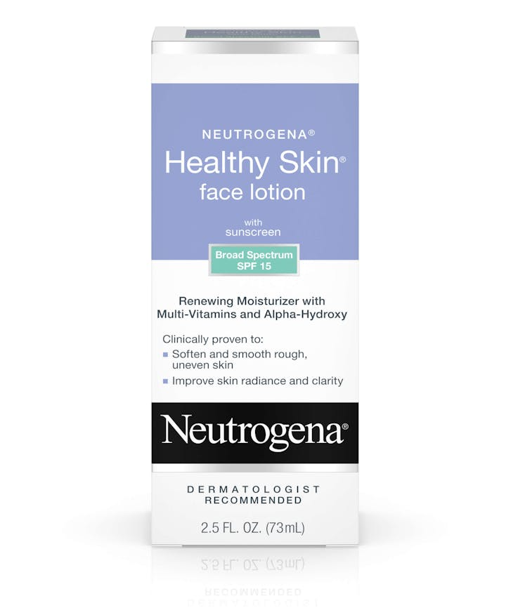 Healthy Skin Face Lotion with Sunscreen Broad Spectrum SPF 15