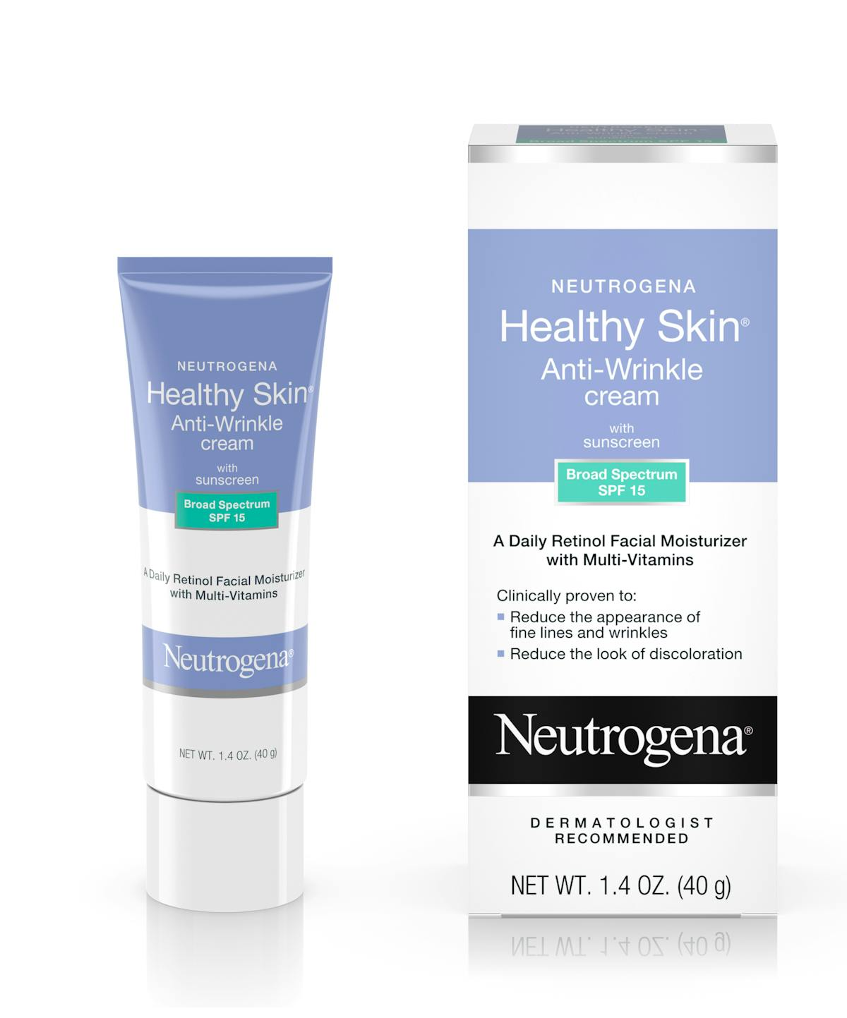 Neutrogena Healthy Skin Anti-Wrinkle Cream with Sunscreen Broad Spectrum SPF 15