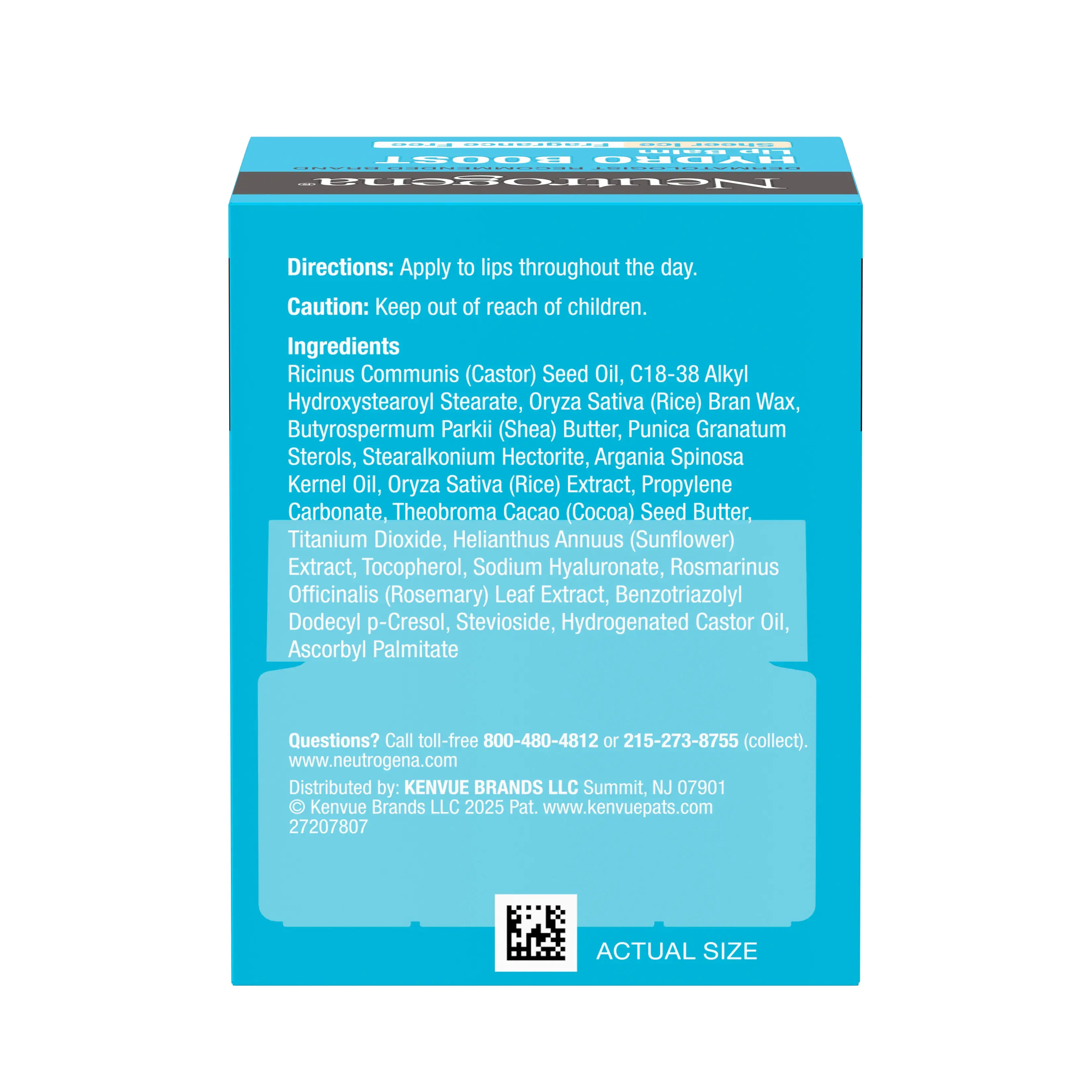 Neutrogena Hydro Boost Hyaluronic Acid Lip Balm, Sheer Ice, 0.5 oz