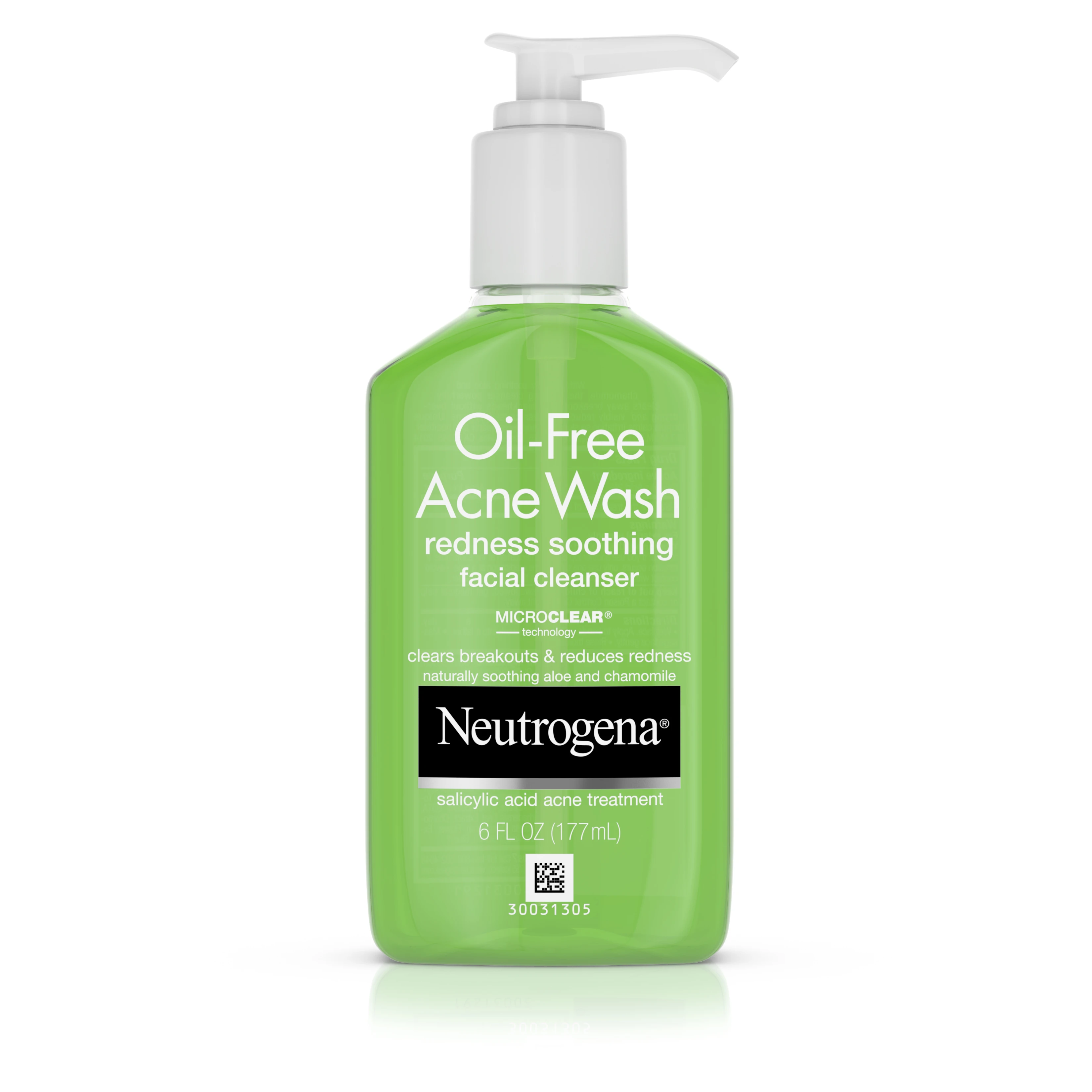 Oil-Free Acne Wash Redness Soothing Facial Cleanser