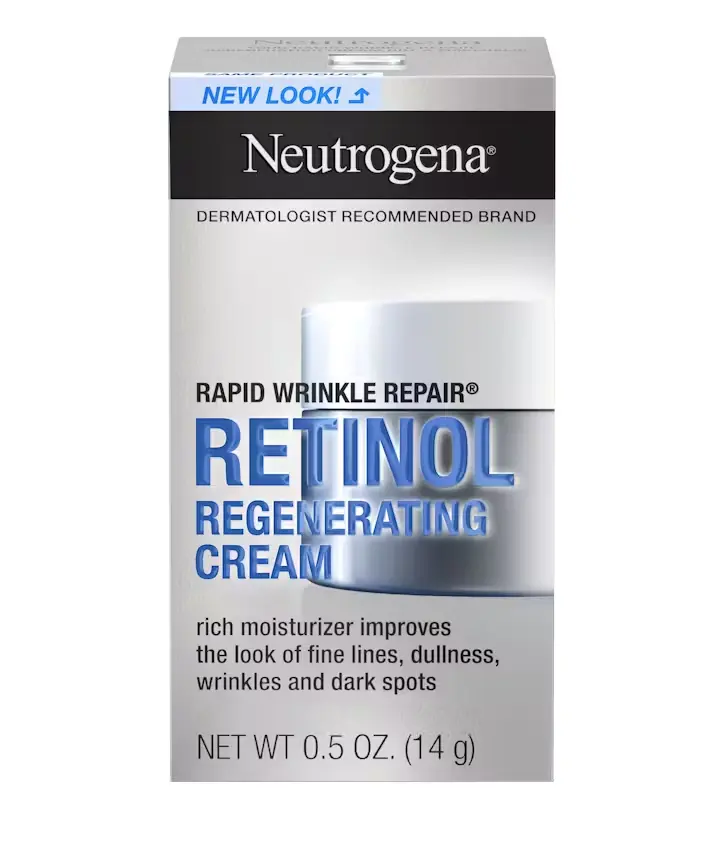 Rapid Wrinkle Repair® Regenerating Anti-wrinkle Retinol Cream + Hyaluronic Acid, front of the package