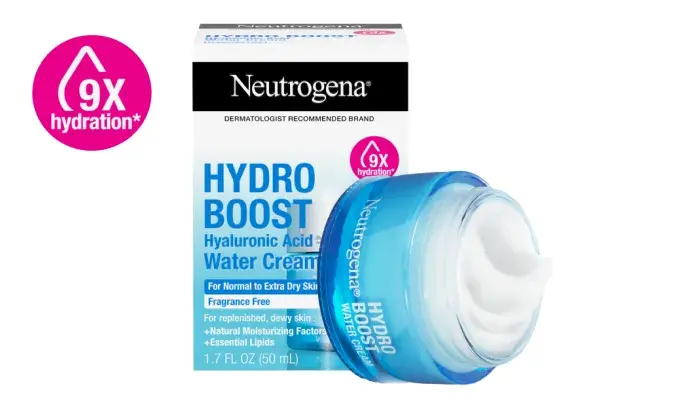 Neutrogena® Hydro Boost Hyaluronic Acid Water Cream Fragrance Free Facial Moisturizer 1.7 Fl. Oz