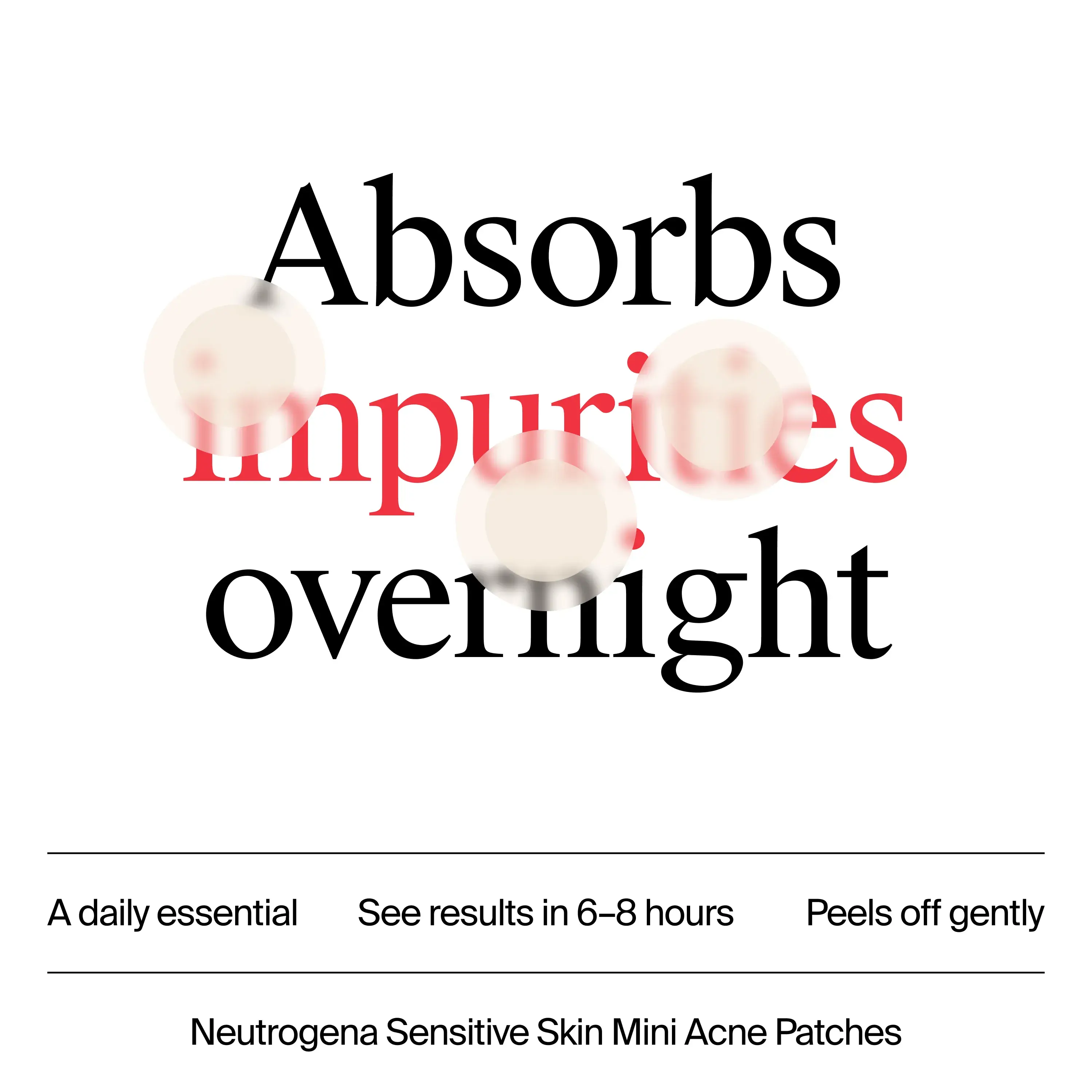 Absorbs impurities overnight. A daily essential. Peels off gently. See results in 6-8 hours.