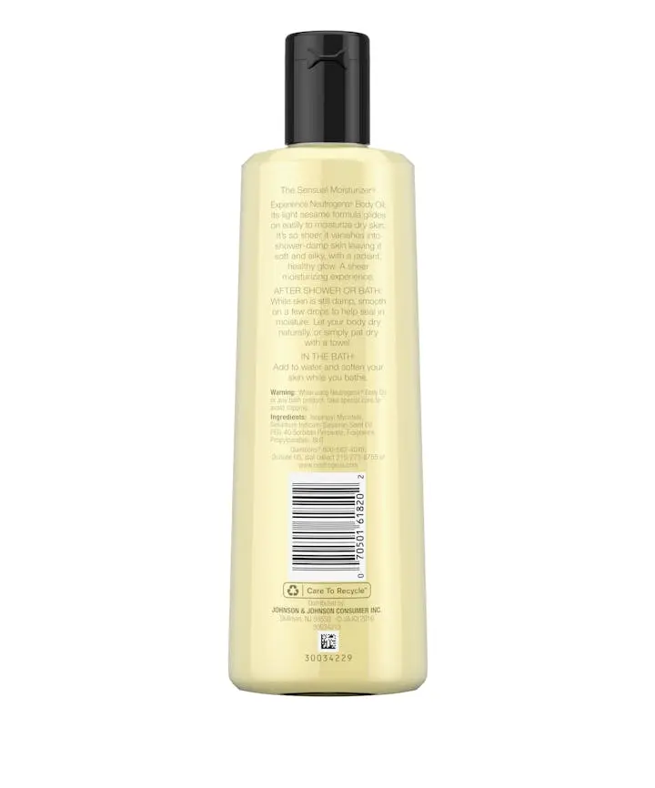 Body Oil &ndash; Fragrance Free
