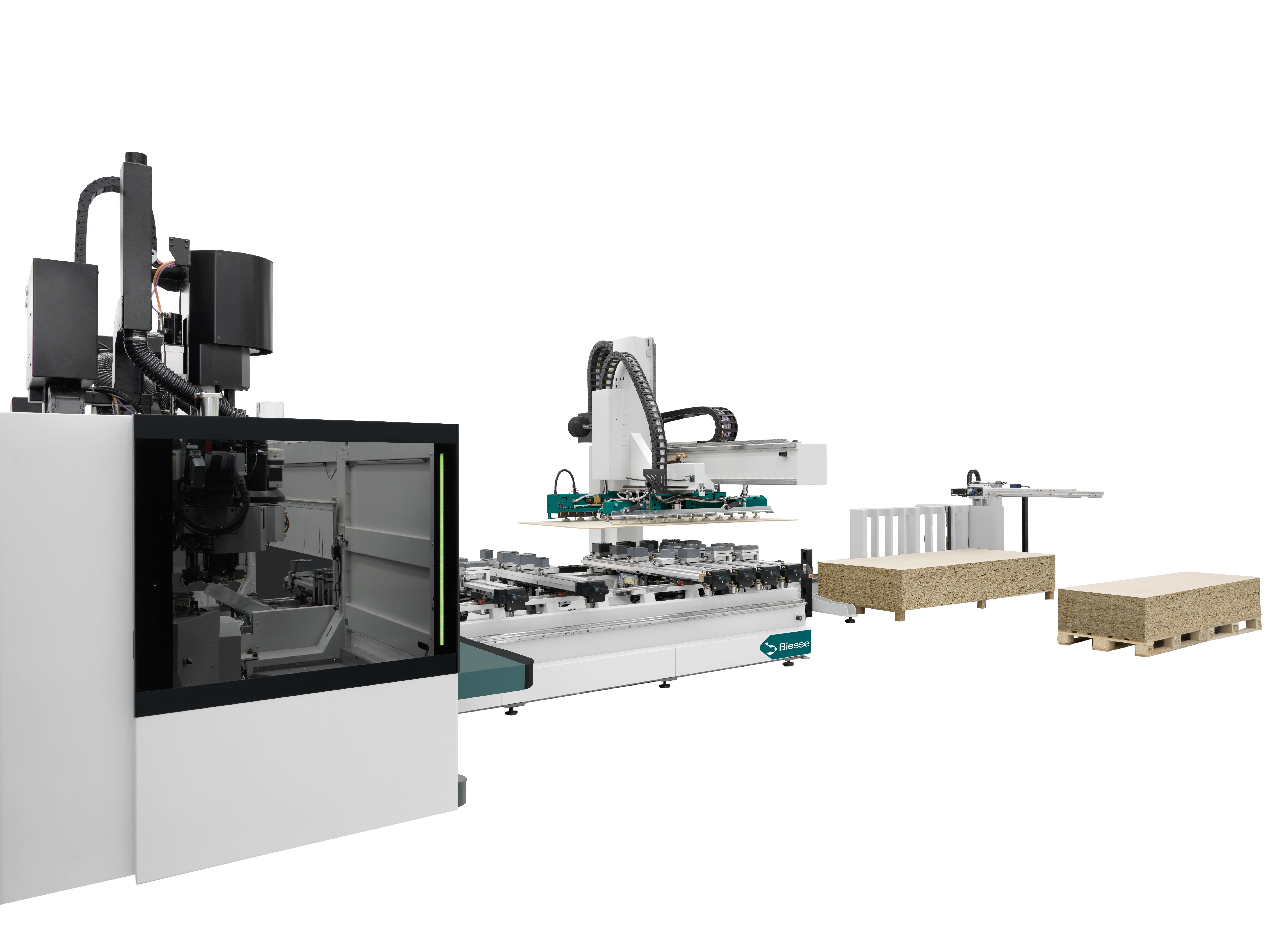 Automated panel handling integration