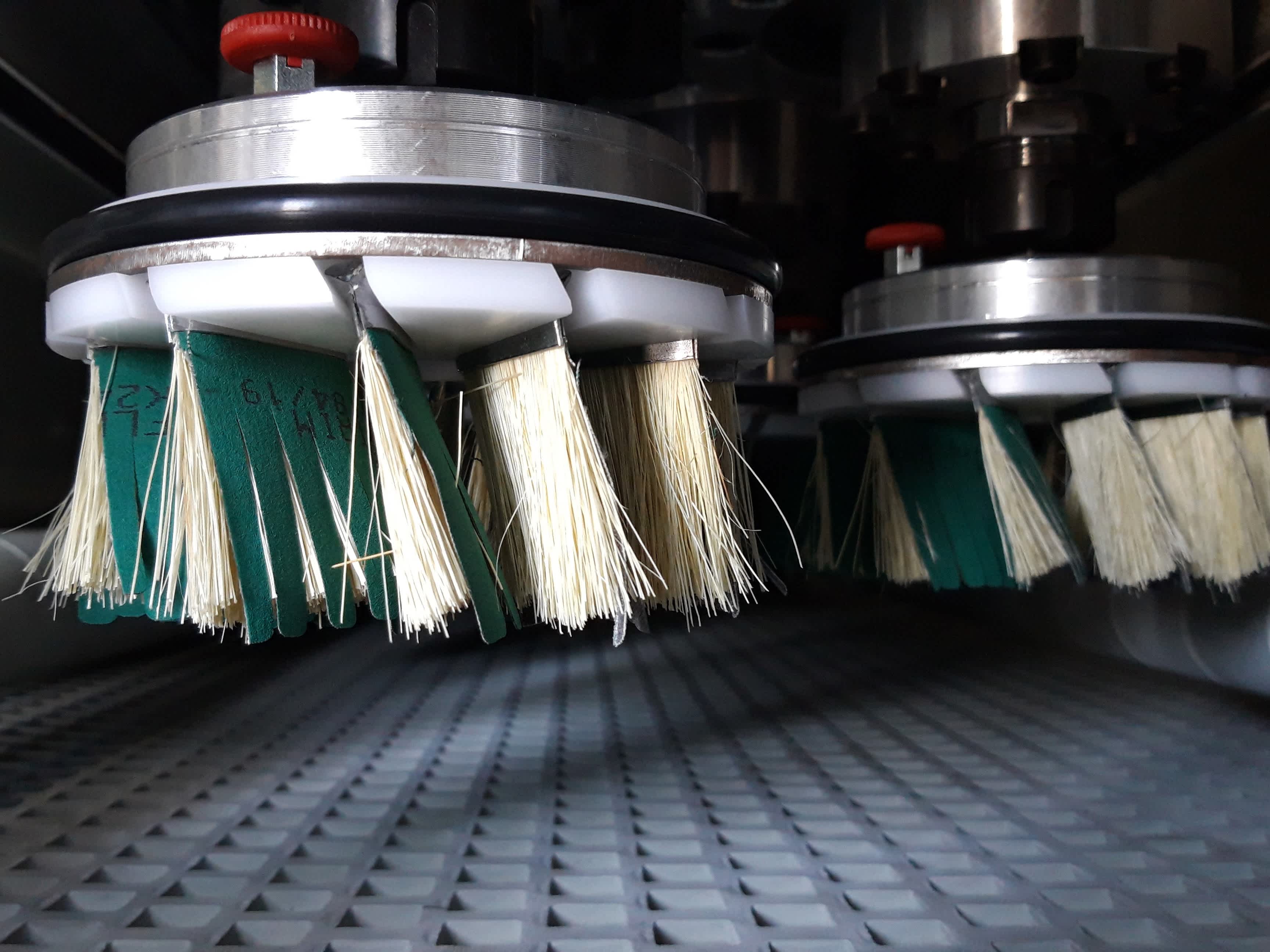 Advanced brushing systems for complex applications
