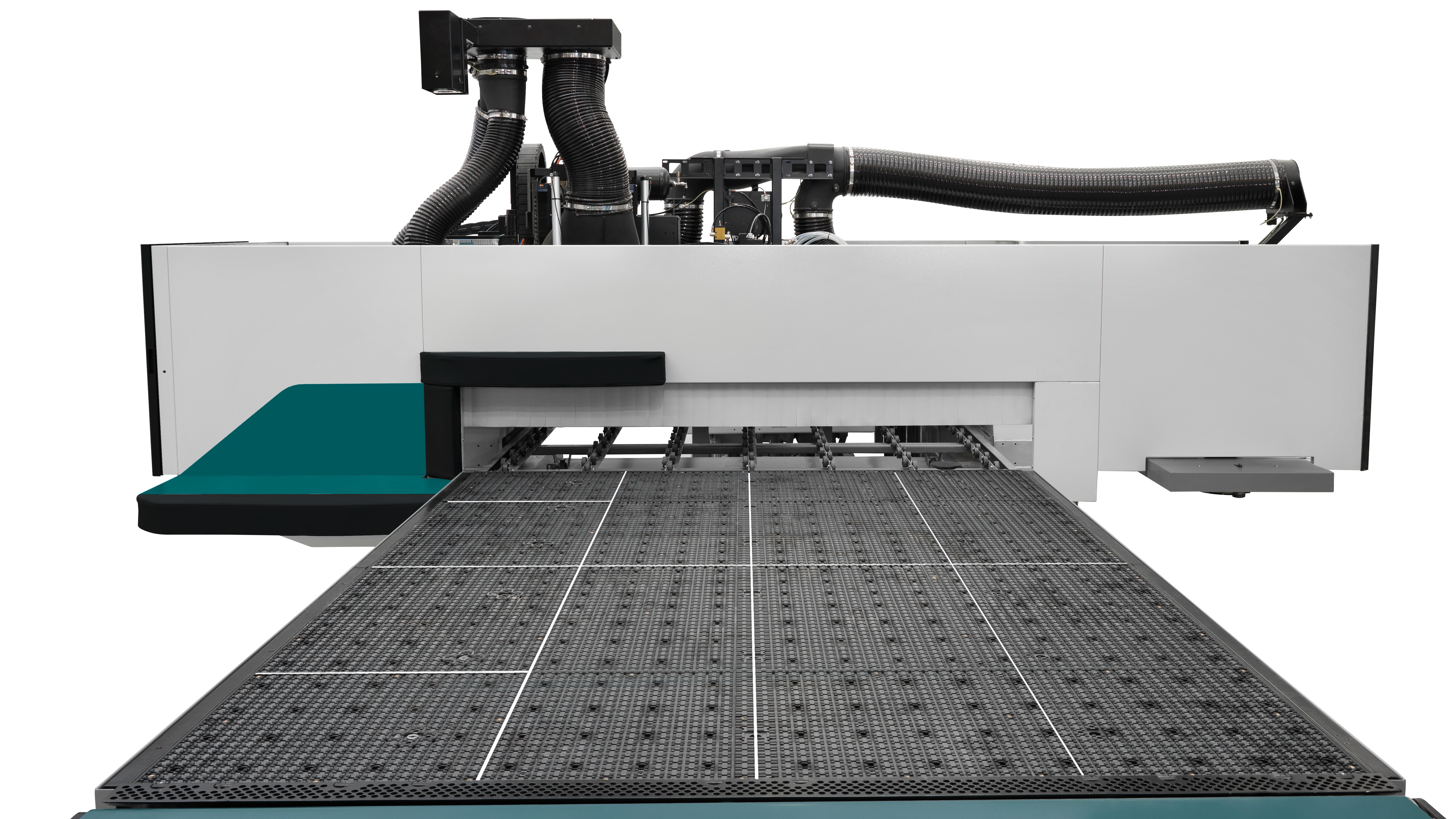 Large working area for maximum flexibility