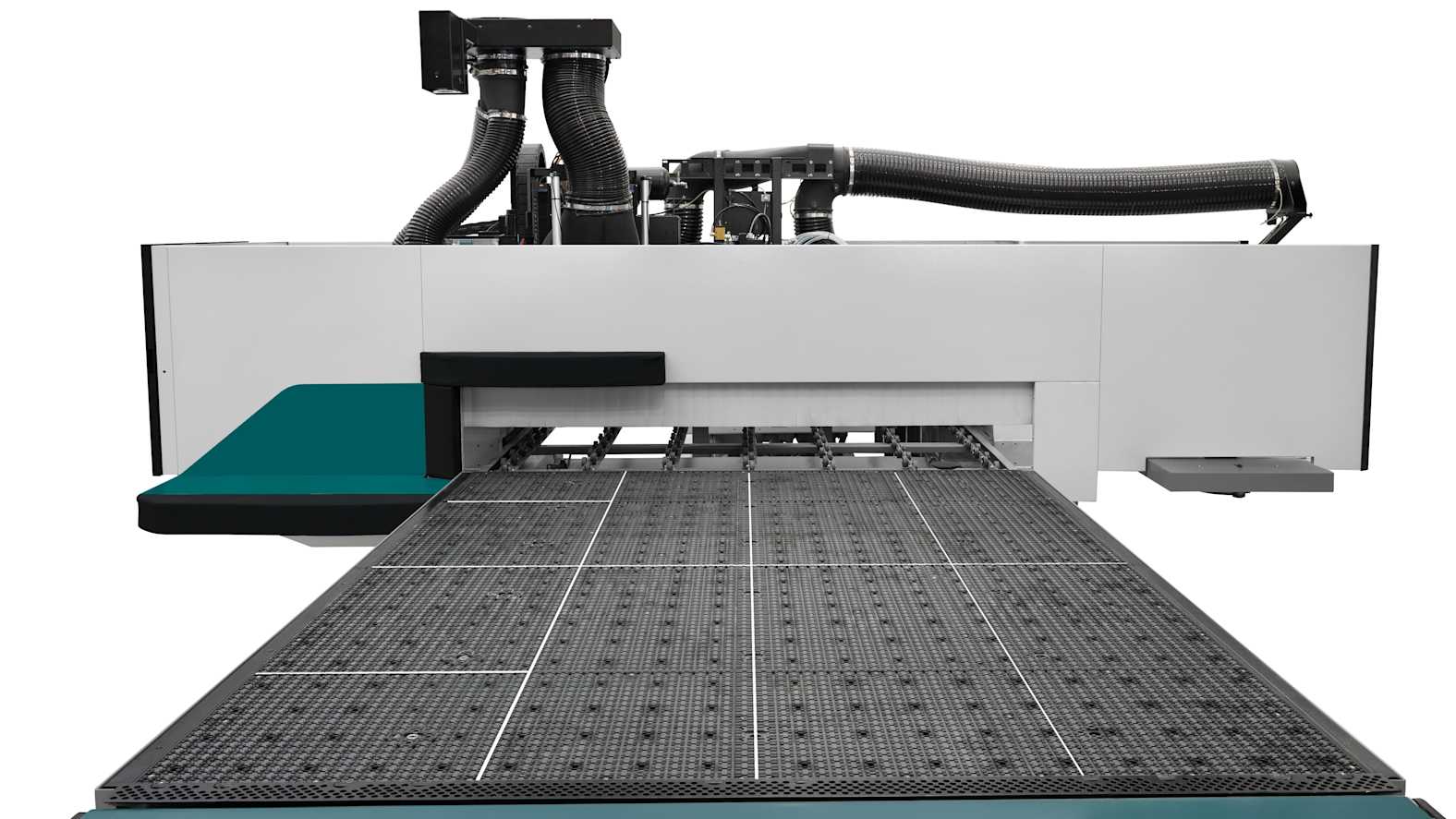 Large working area for maximum flexibility
