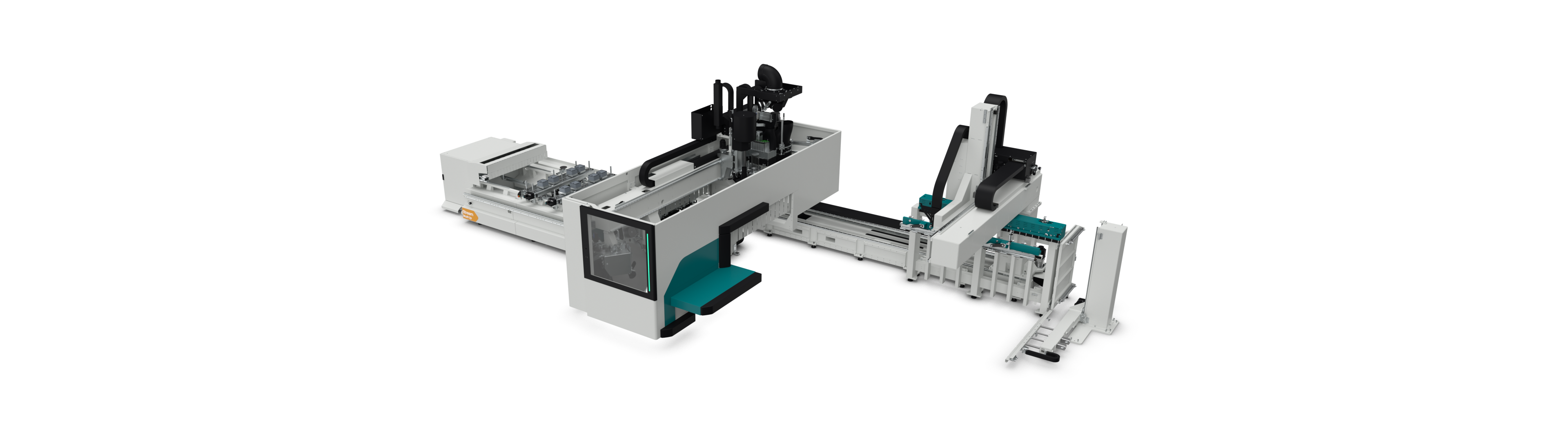 A true all-in-one solution with autonomous material handling 