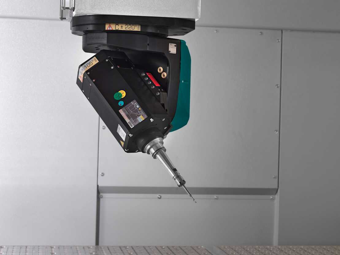Configurable 5-axis unit options