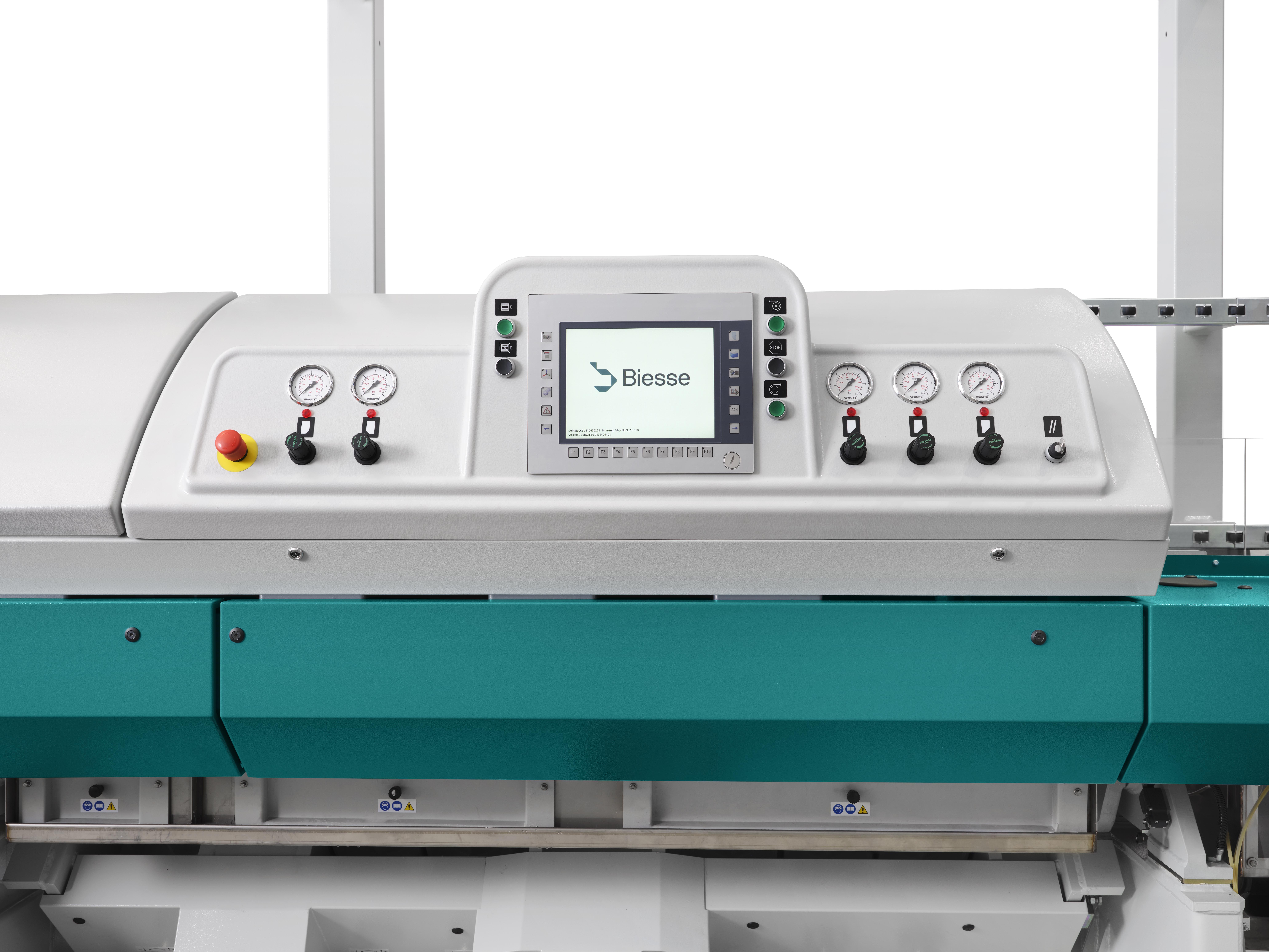 Wide screen control panel