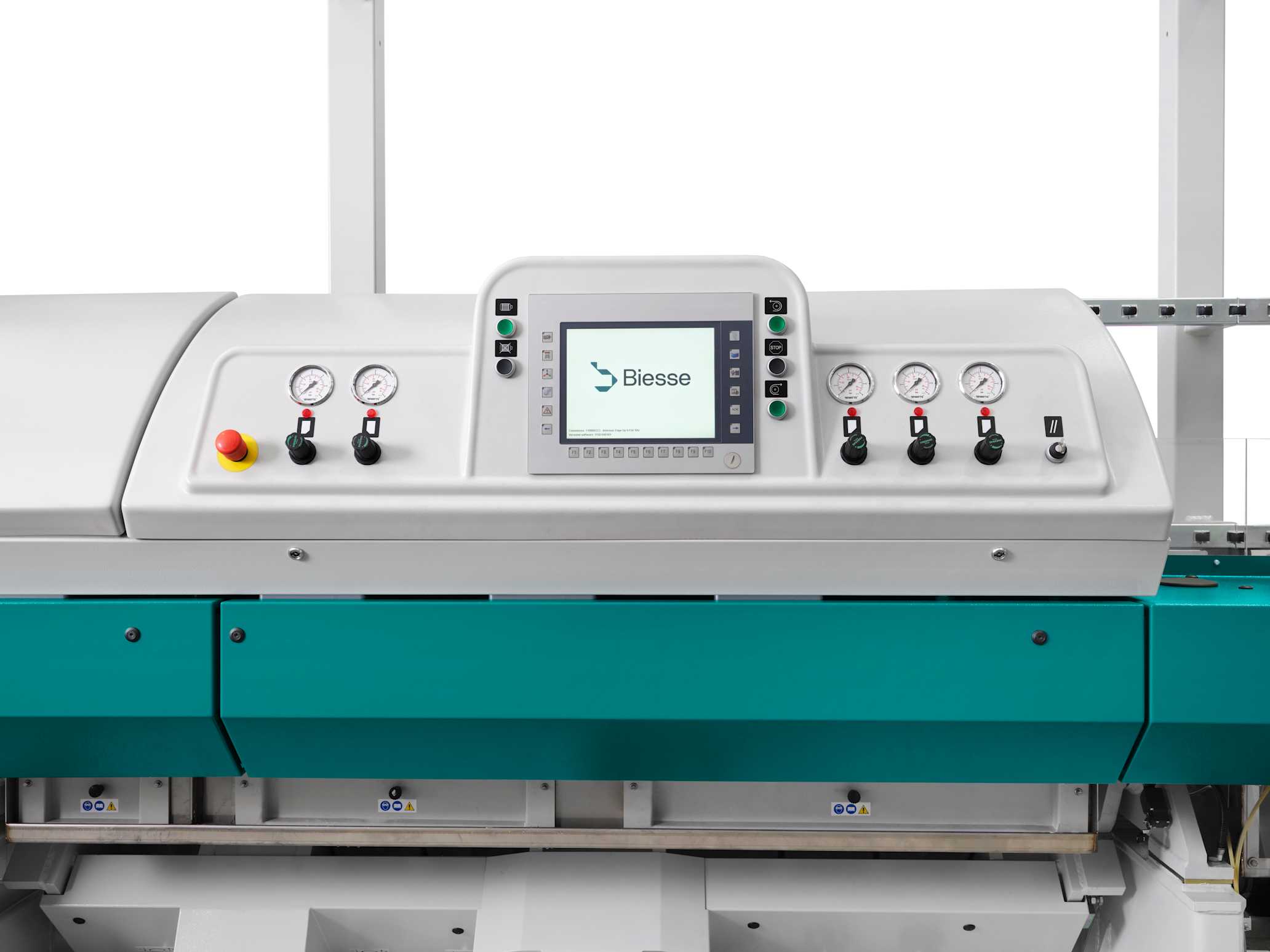 Wide screen control panel