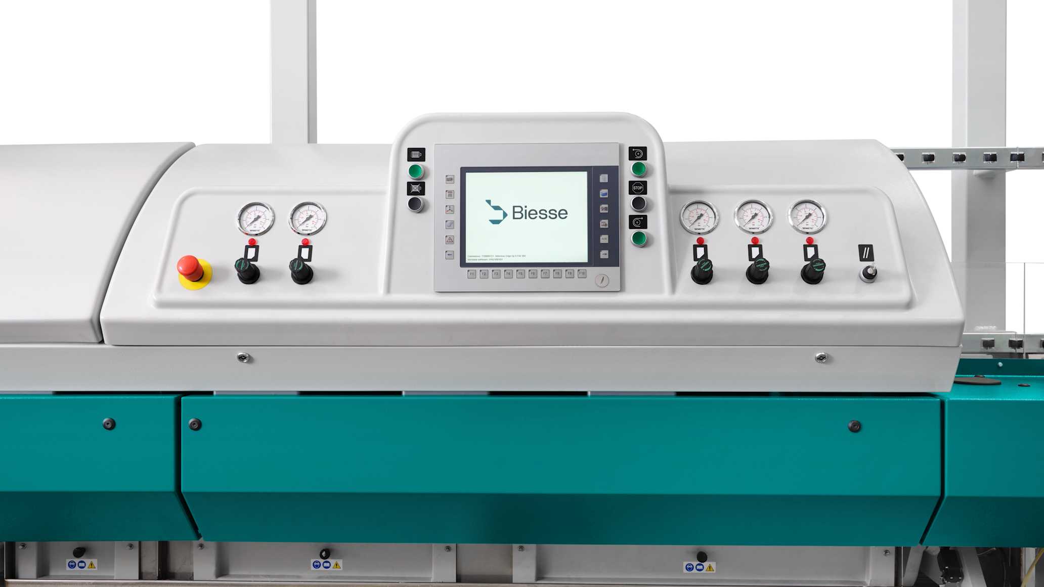 Wide screen control panel