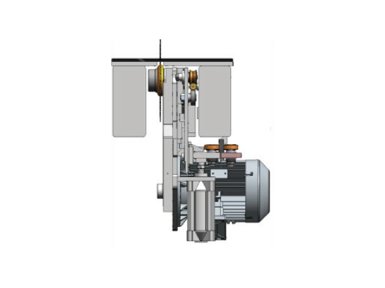 Saw blade carriage concept and side aligner
