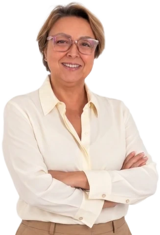 Retrato de Elena Granados, responsable de gestión de eventos en el equipo de Atenea.
