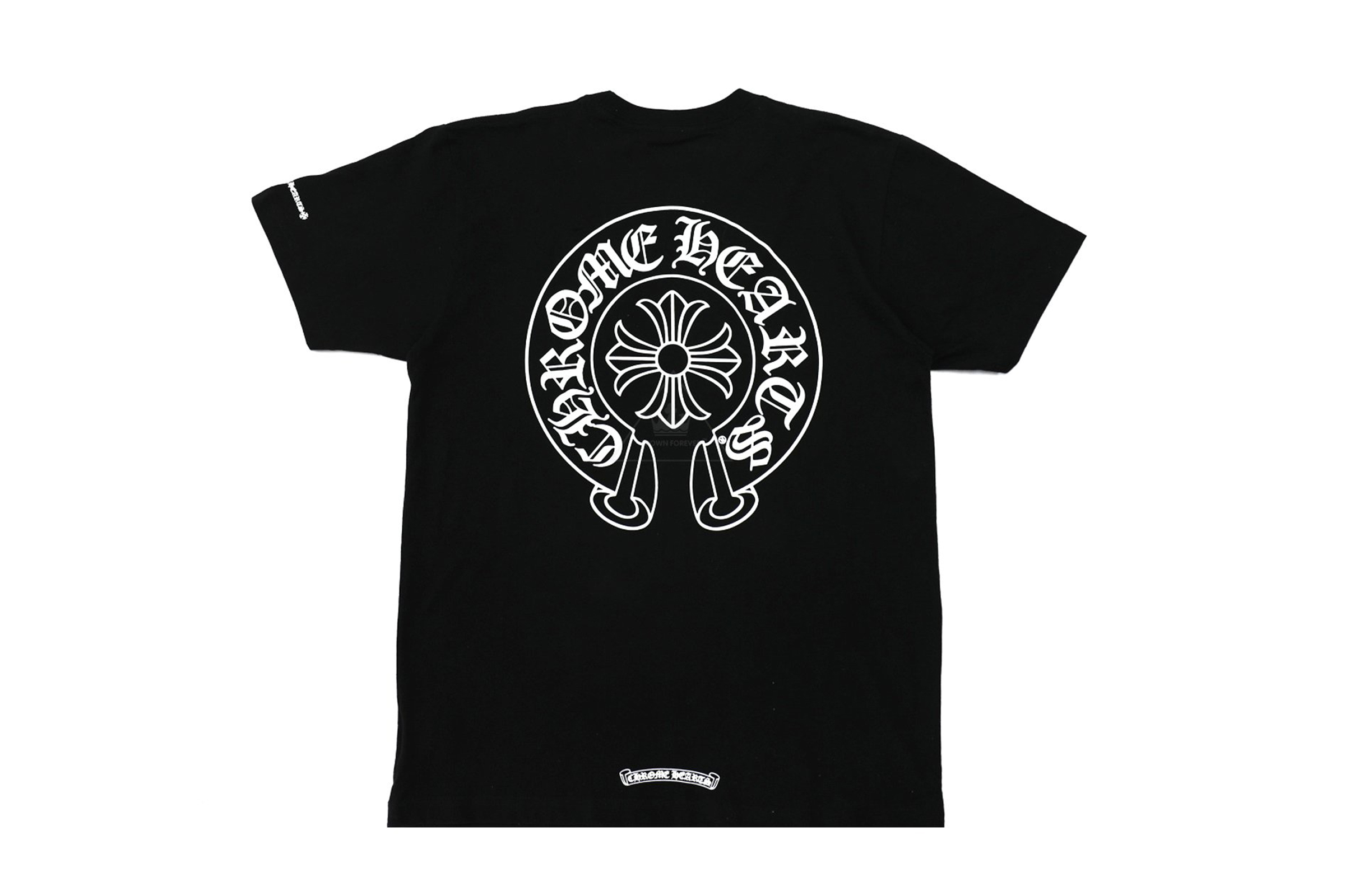 chrome heart shirt black