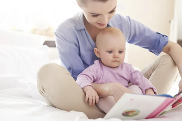 bedtime routine- reading to your toddler