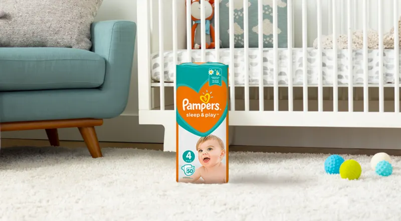 Підгузники Pampers Sleep&Play