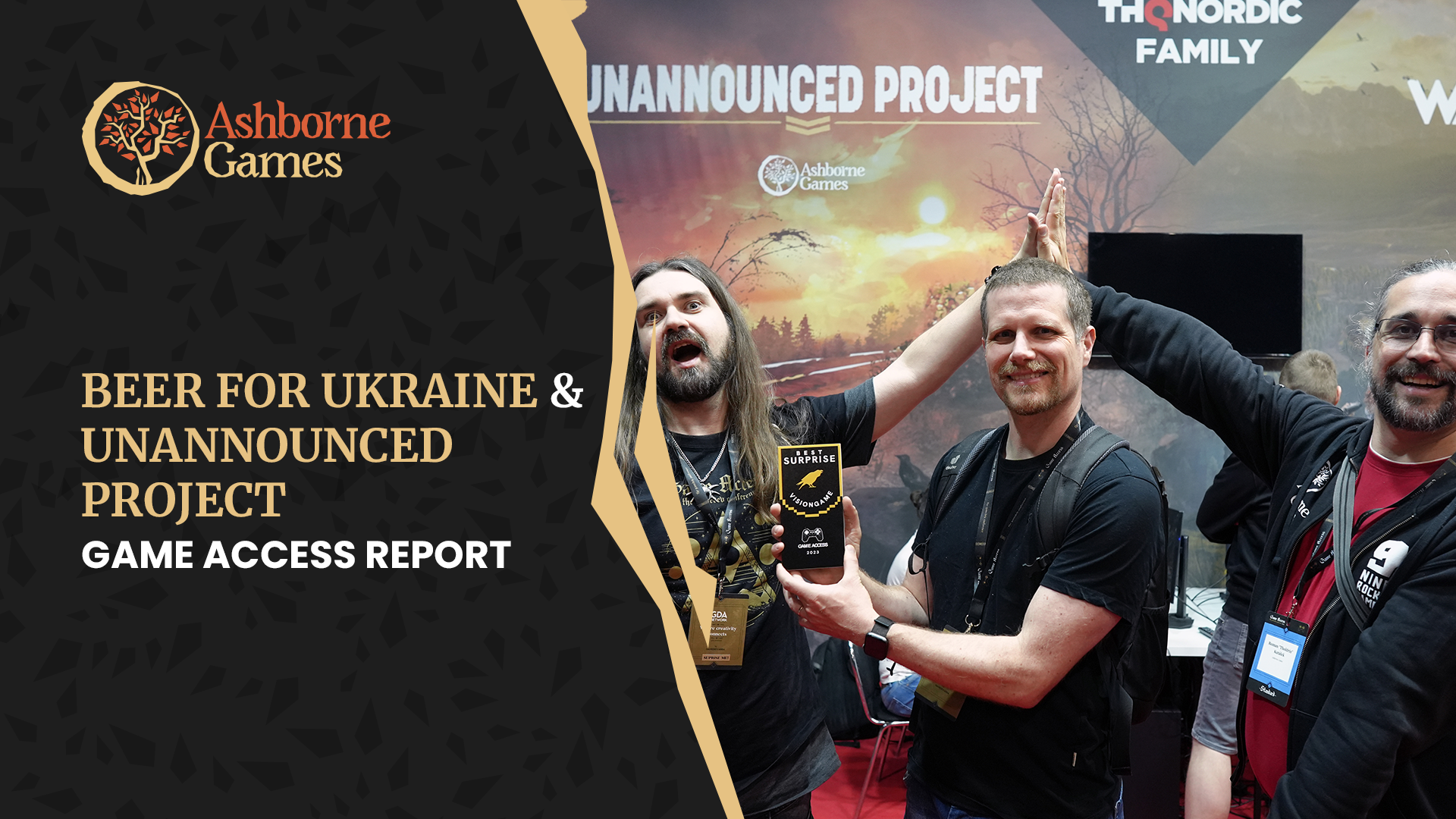 Beer for Ukraine & Unannounced Project – Game Access Report