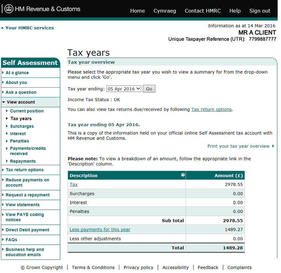 what is tax calculation sheet