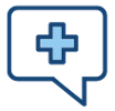 First aid chat icon