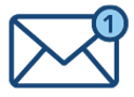 Email notification icon