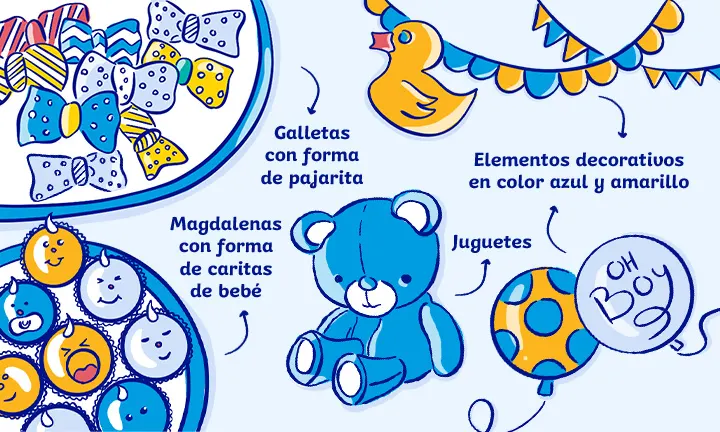 Las mejores ofertas en Animales azul baby shower Fiesta