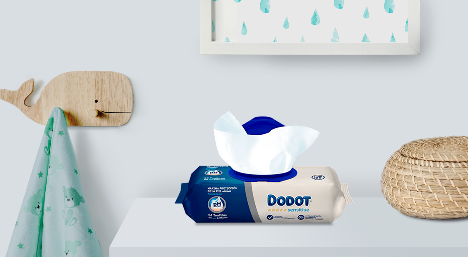 Dodot - Las nuevas toallitas Aqua Pure de Dodot