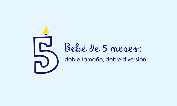 El desarrollo del bebé de 3 a 5 meses