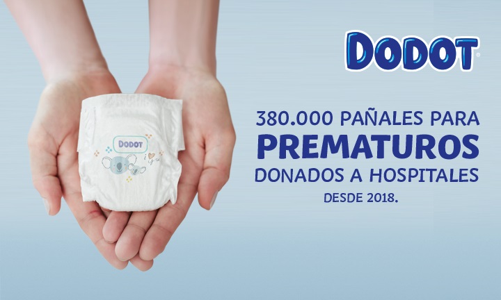 Pañal infantil - dodot protection plus sensitive (t- 0 prematuro