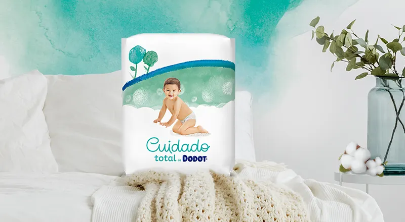 Dodot Pañales Bebé Cuidado Total Talla 2 (4-8 kg), 168 Pañales, Suave  Protección de la Piel con Ingredientes de Origen Vegetal : : Bebé