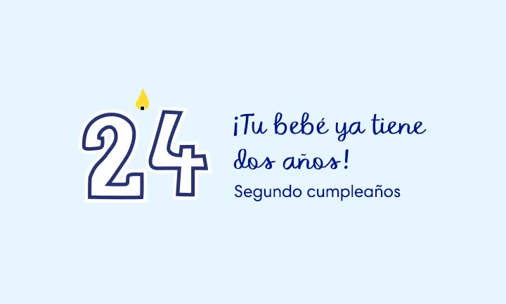 El bebé de 24 meses