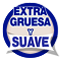 Textura extra gruesa y suave