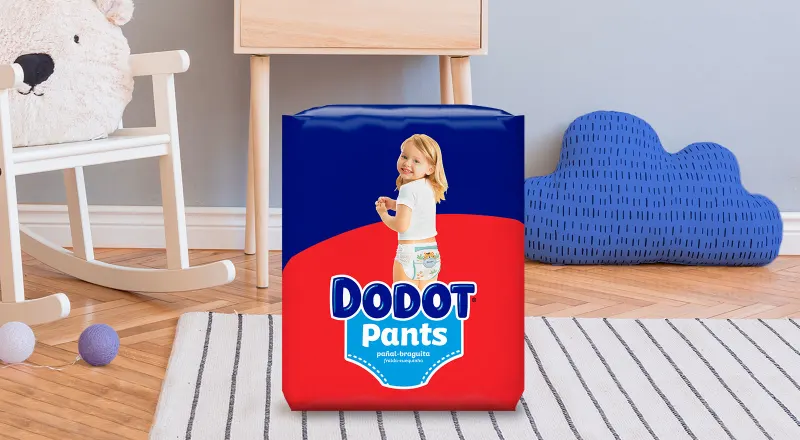 Pide tu muestra gratis de Dodot Pants 