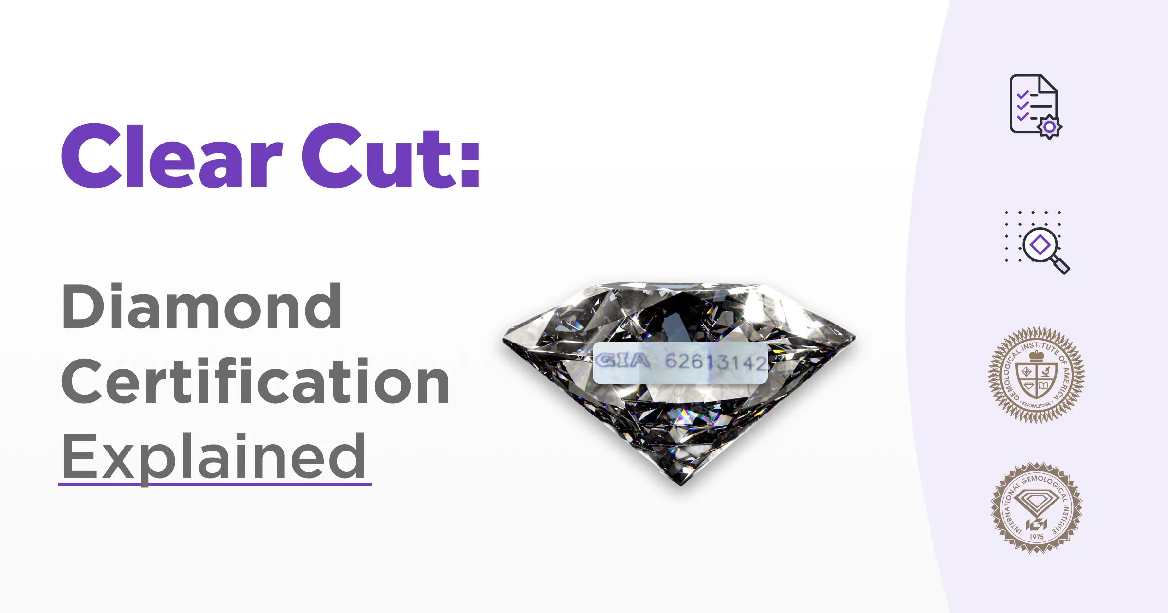 Clear Cut Diamond Certification Explained Commodity Diamond Standard July 2022 Industry Insights Blog