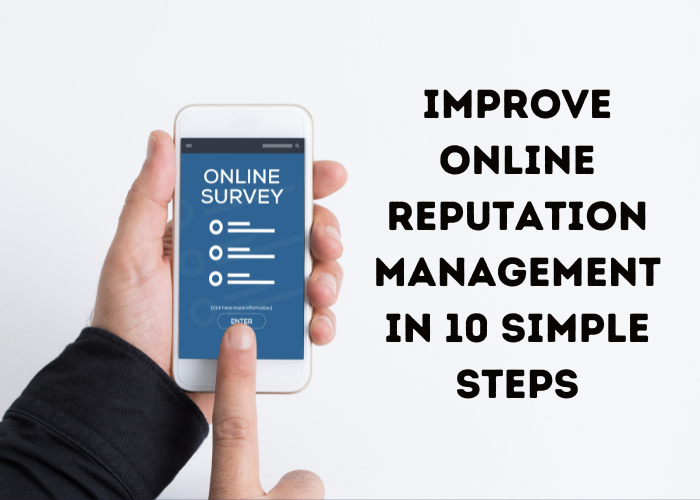 Improve online reputation