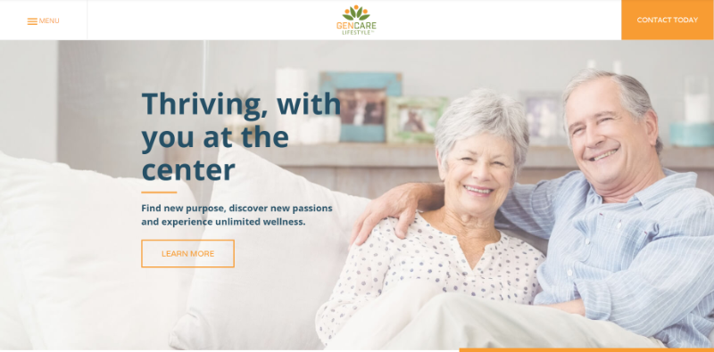 senior-living-community-website-example