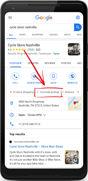 google-curbside-pickup-indicator-company