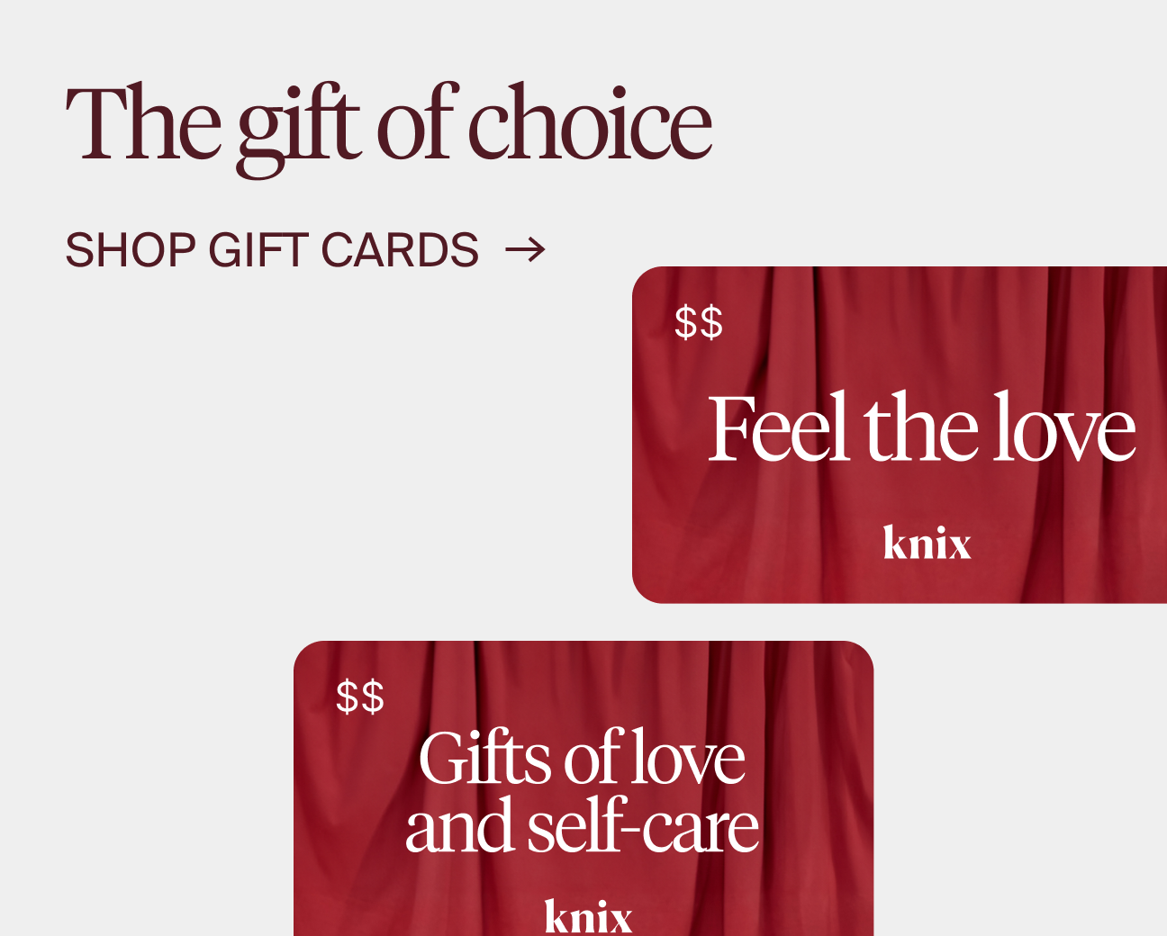 Holiday Gift Card Feature Tile - Image Desktop