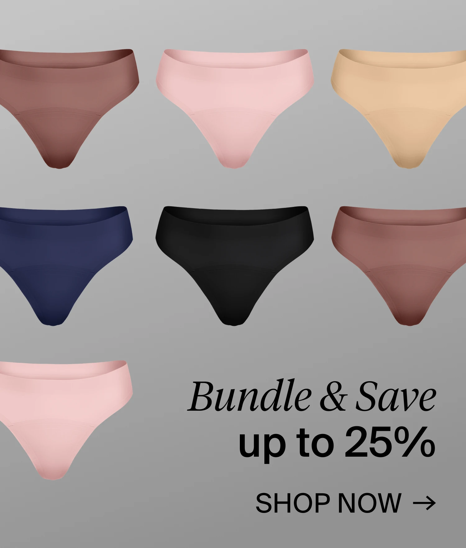 Buy More Save More on Undies