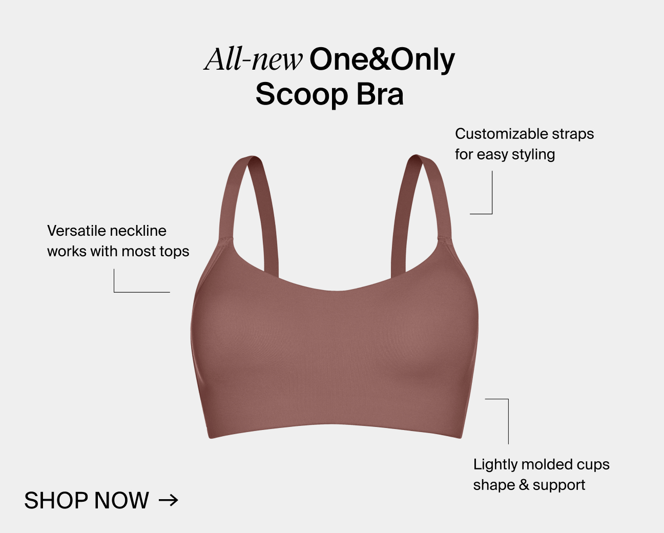 The One&Only Scoop Bra™ - Knix