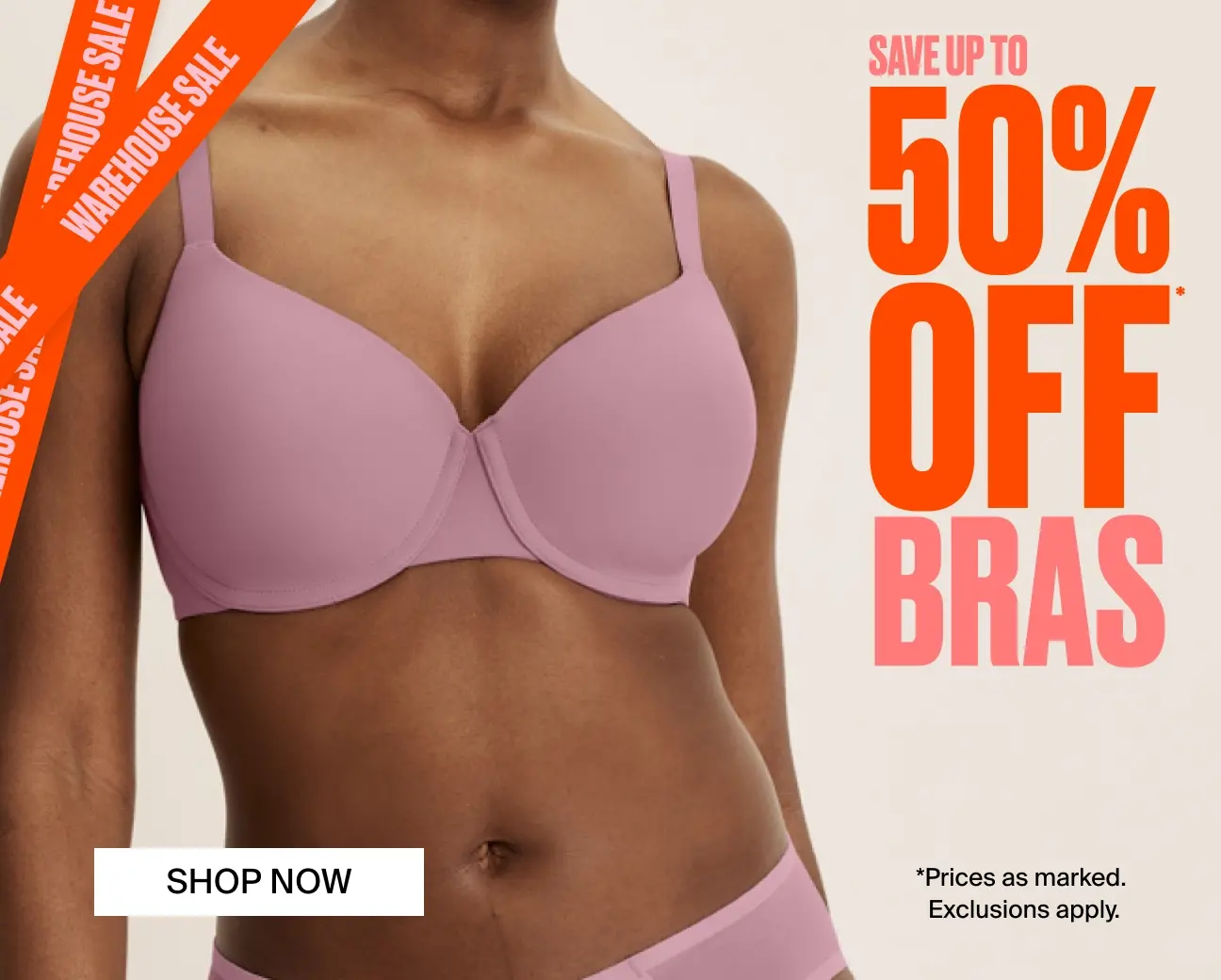 Warehouse Sale - Bras (CTA)