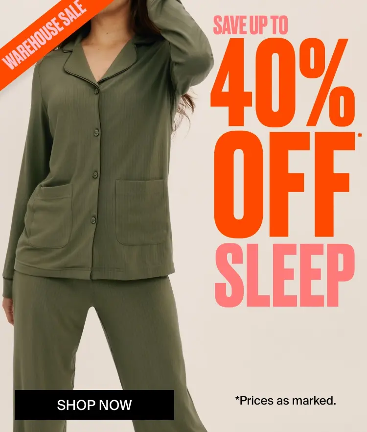 Warehouse Sale - Sleep (CTA)