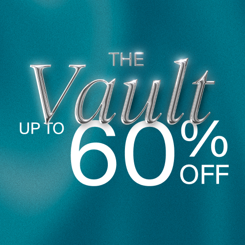 Up to 60% off Vault Sale